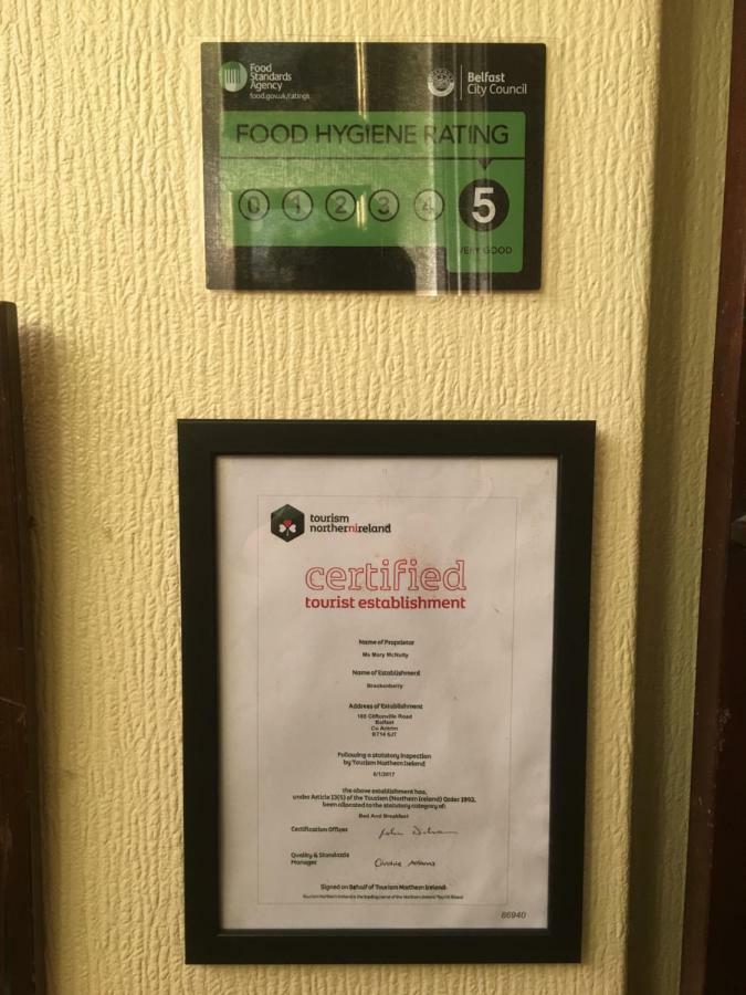 Brackenberry Hotell Belfast Eksteriør bilde